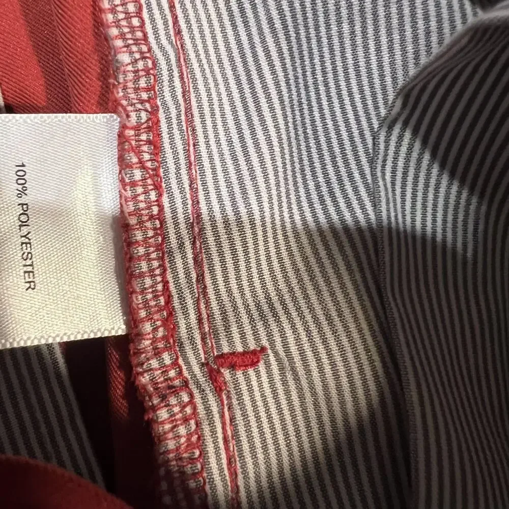Peter Millar Pants Mens 34 Red Crown Sport Golf Performance Polyester Stretch